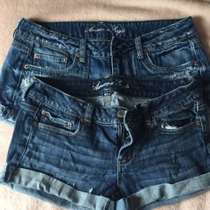 American Eagle jean shorts